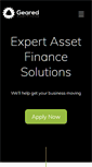 Mobile Screenshot of gearedfinance.com.au